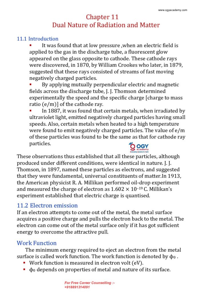 thumbnail of Chapter11_Dual Nature of Matter & Radiation_Physics_Copy